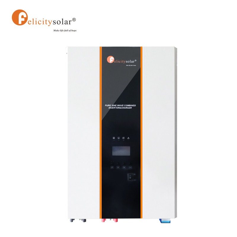 FL-IVPM10048 Li 10KVA 48V pure sine wave inverter with 120A MPPT, ≤6 PARALLEL (lithium battery wake up funtion)
